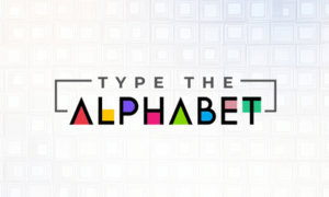 Free Type The Alphabet Game for kids and adults. Get your typing skills elevated.