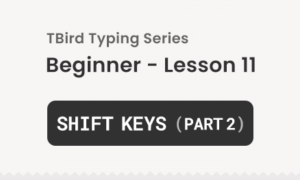 Free Shift keys part 2 Typing practice for beginners