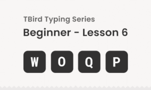 Free top row keys Typing practice for beginners