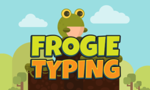 Free Frogie Typing Game for kids and adults