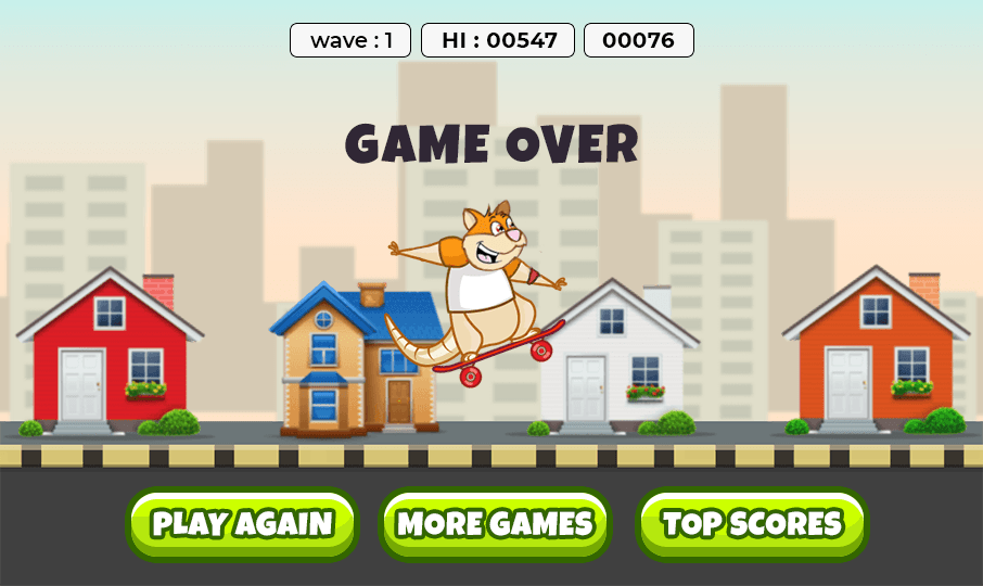 Kids typing games for free - Barrel Jump