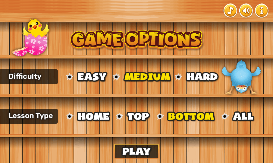 Fun Keyboarding game - Duck type hunt