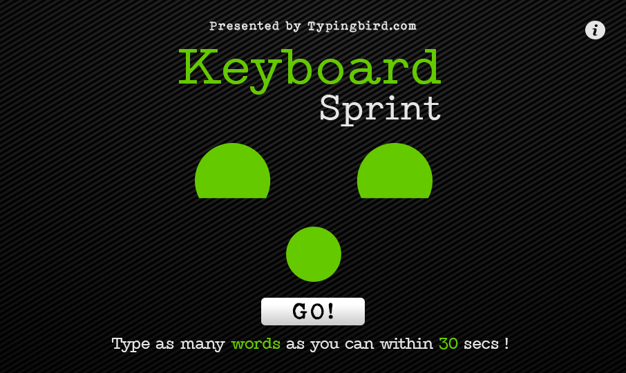 Keyboard sprinting